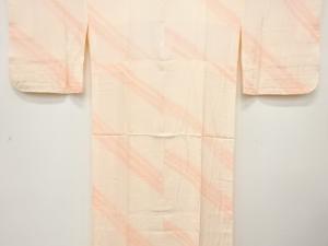 斜め縞模様　単衣長襦袢